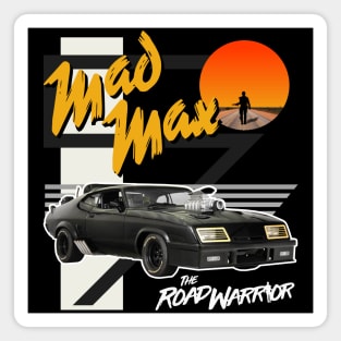 Mad Max The Road Warrior V8 Interceptor Magnet